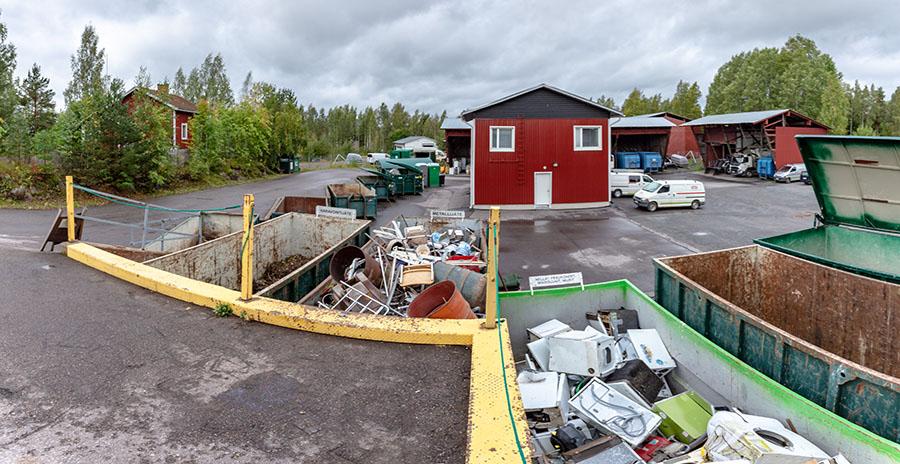 kuvituskuva sysmän lajitteluasema